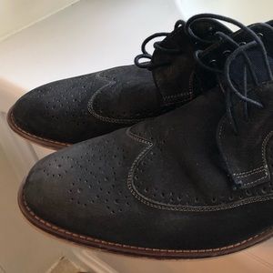 Men’s Steve Madden Black Suede Shoes size 13